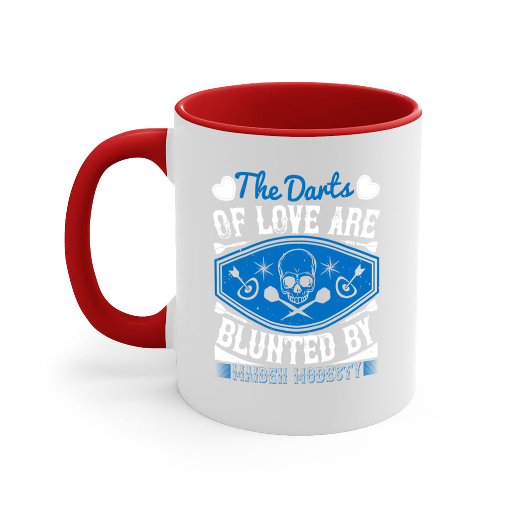 The darts of love are blunted by maiden modesty 1805#- darts-Mug / Coffee Cup