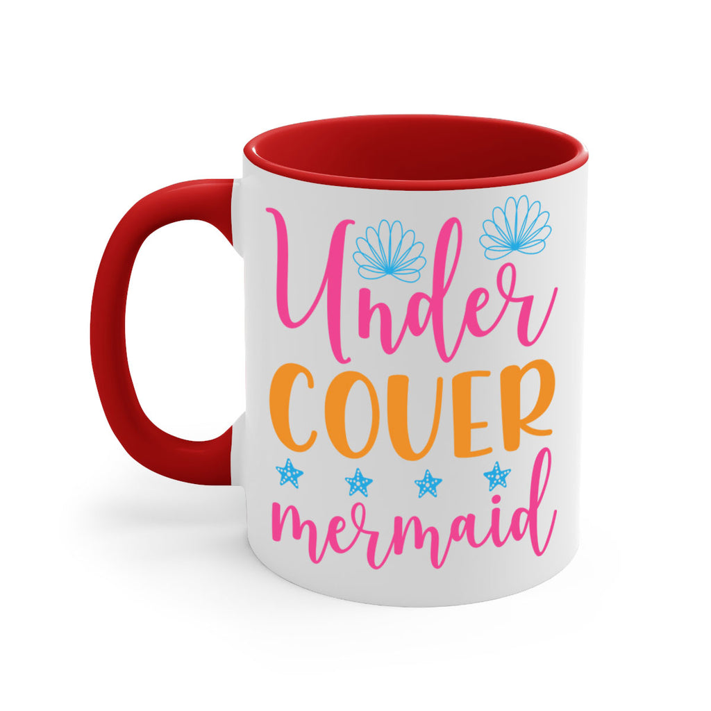 Under Cover Mermaid Design 653#- mermaid-Mug / Coffee Cup