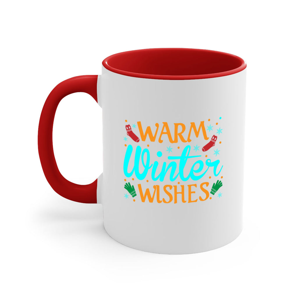 Warm Winter Wishes 465#- winter-Mug / Coffee Cup