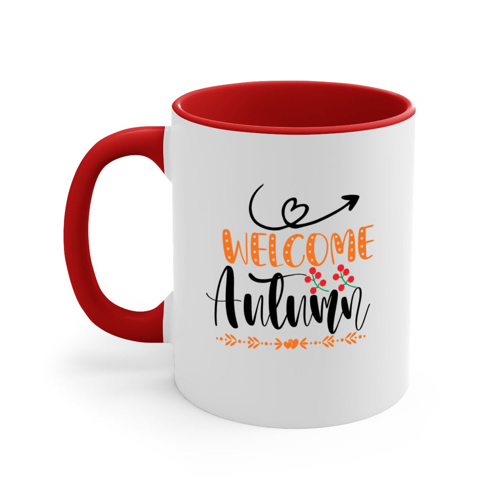 Welcome Autumn 628#- fall-Mug / Coffee Cup