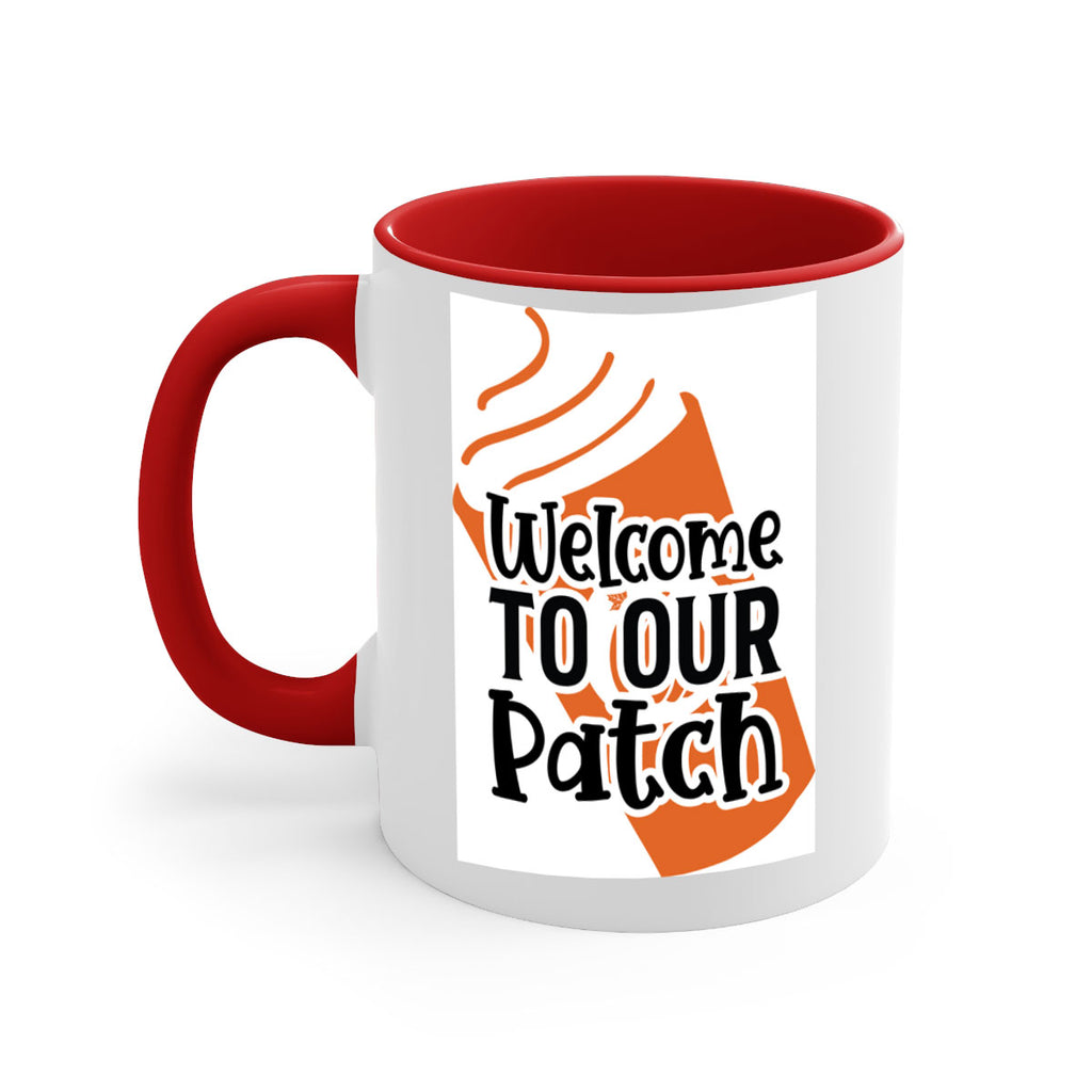 WelcometoOurPatch 642#- fall-Mug / Coffee Cup