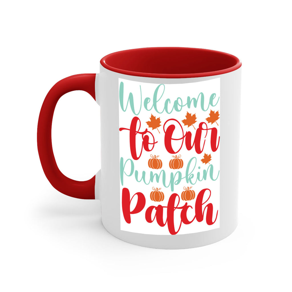 WelcometoOurPumpkinPatch 643#- fall-Mug / Coffee Cup