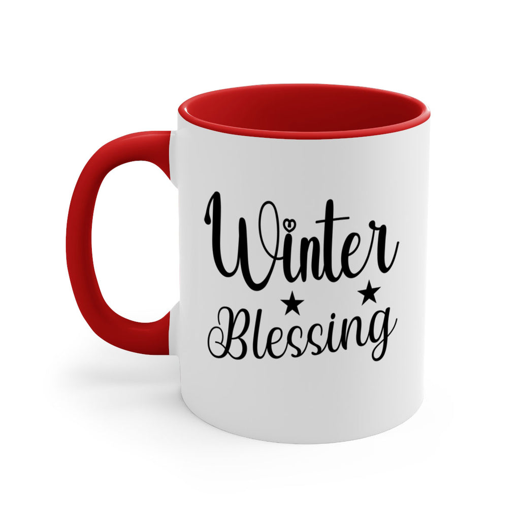 Winter Blessing 484#- winter-Mug / Coffee Cup
