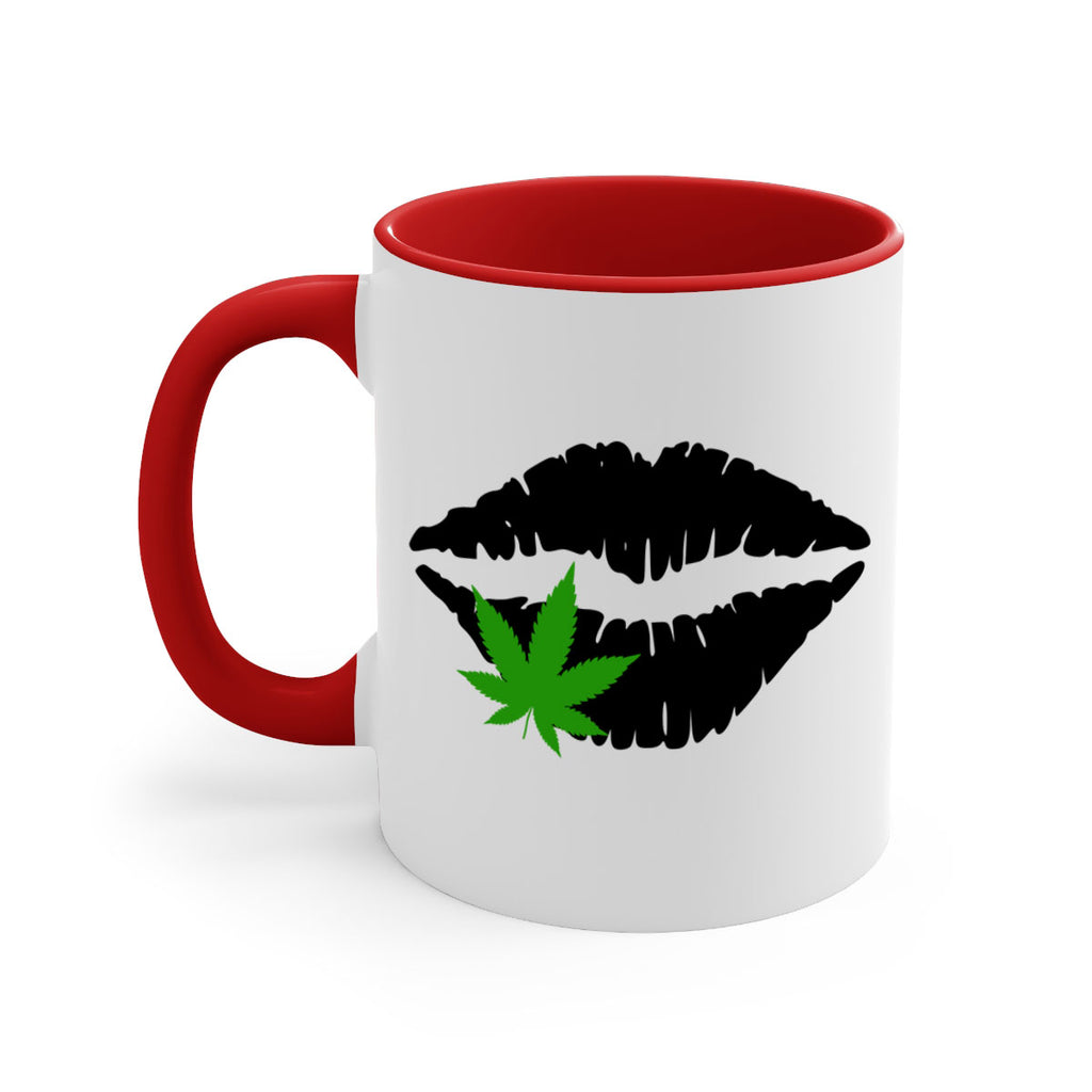 cannabis lips 47#- marijuana-Mug / Coffee Cup