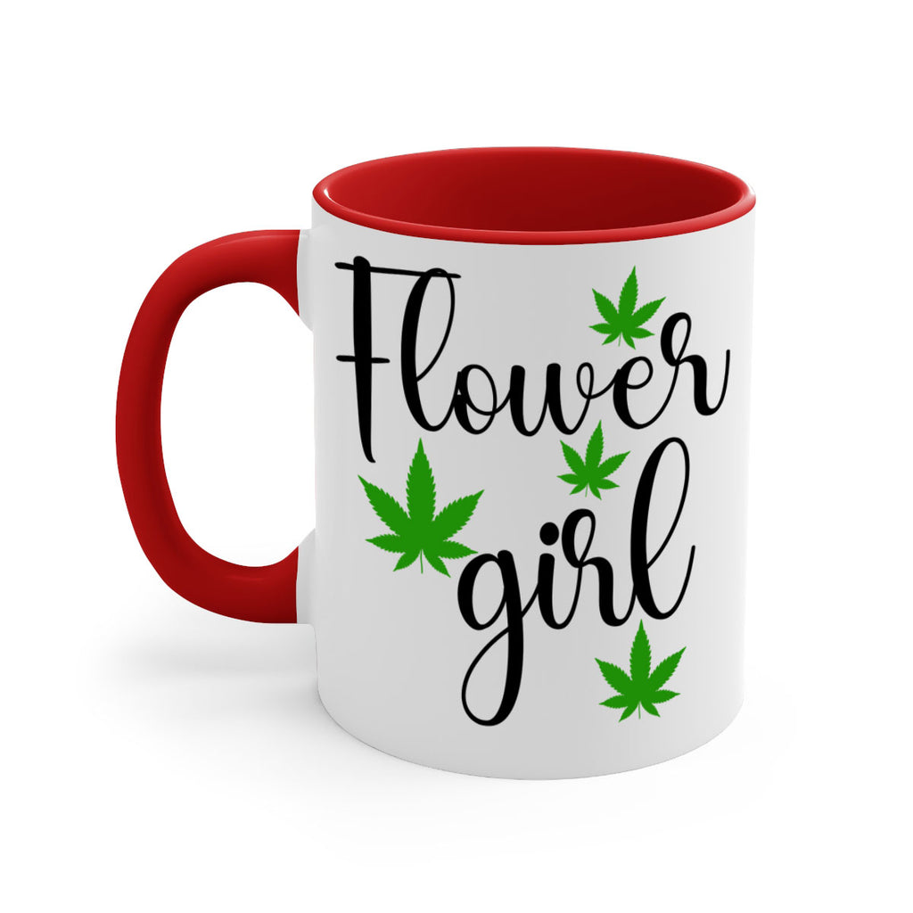 flower girl cannabis 84#- marijuana-Mug / Coffee Cup