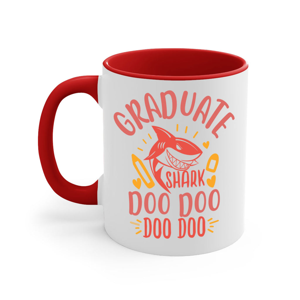 graduate shark doo doo doo doo 1#- graduation-Mug / Coffee Cup