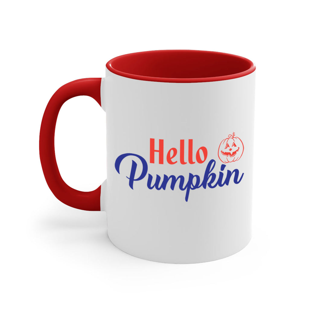 hello pumpkin 288#- fall-Mug / Coffee Cup
