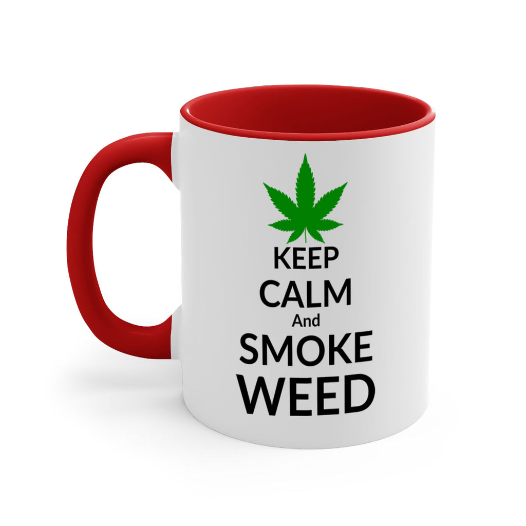 keep calm and smoke weed 173#- marijuana-Mug / Coffee Cup