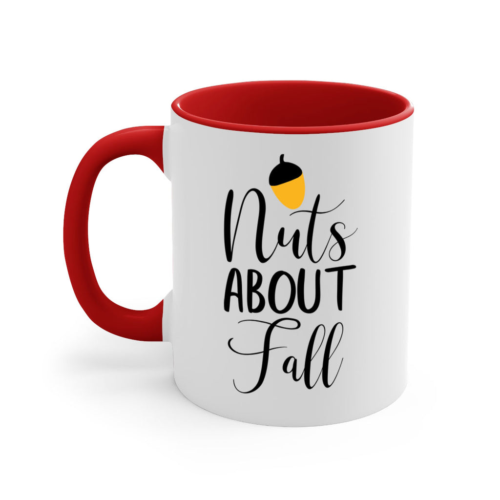 nuts about fall 445#- fall-Mug / Coffee Cup
