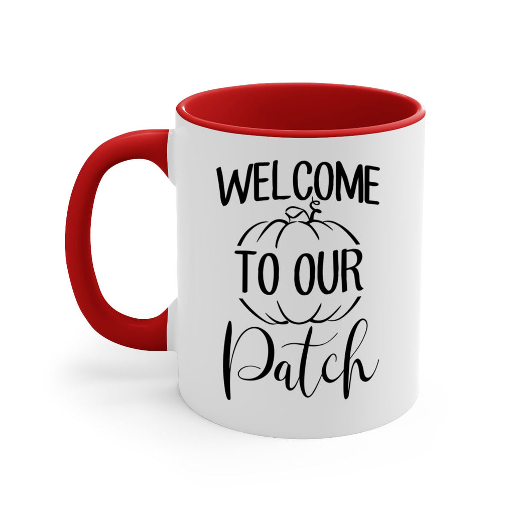 welcome to our patch 632#- fall-Mug / Coffee Cup