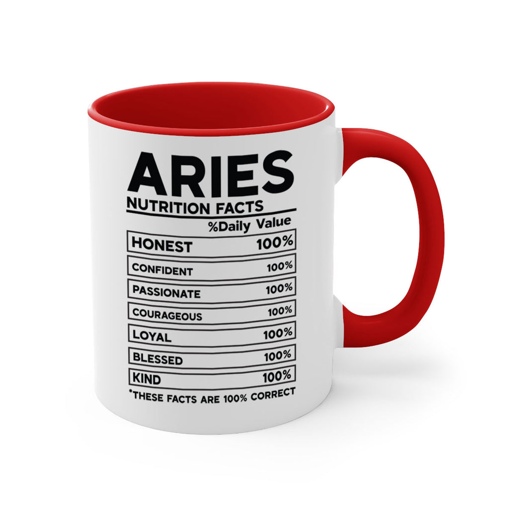 Aries Nutrition Facts 97#- zodiac-Mug / Coffee Cup
