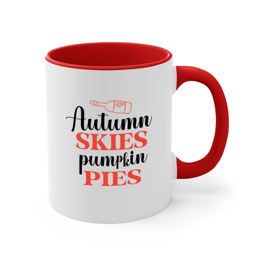 Autumn skies pumpkin pies 31#- fall-Mug / Coffee Cup