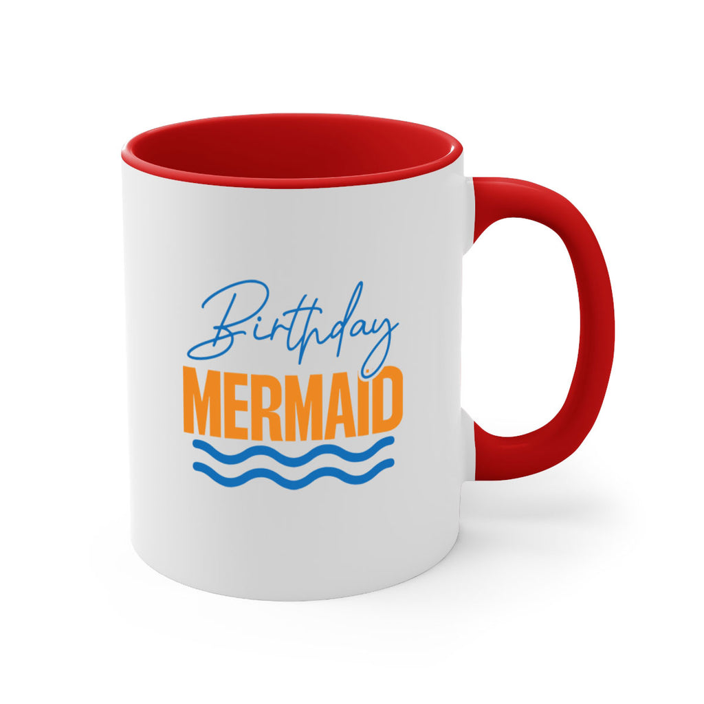Birthday Mermaid 73#- mermaid-Mug / Coffee Cup
