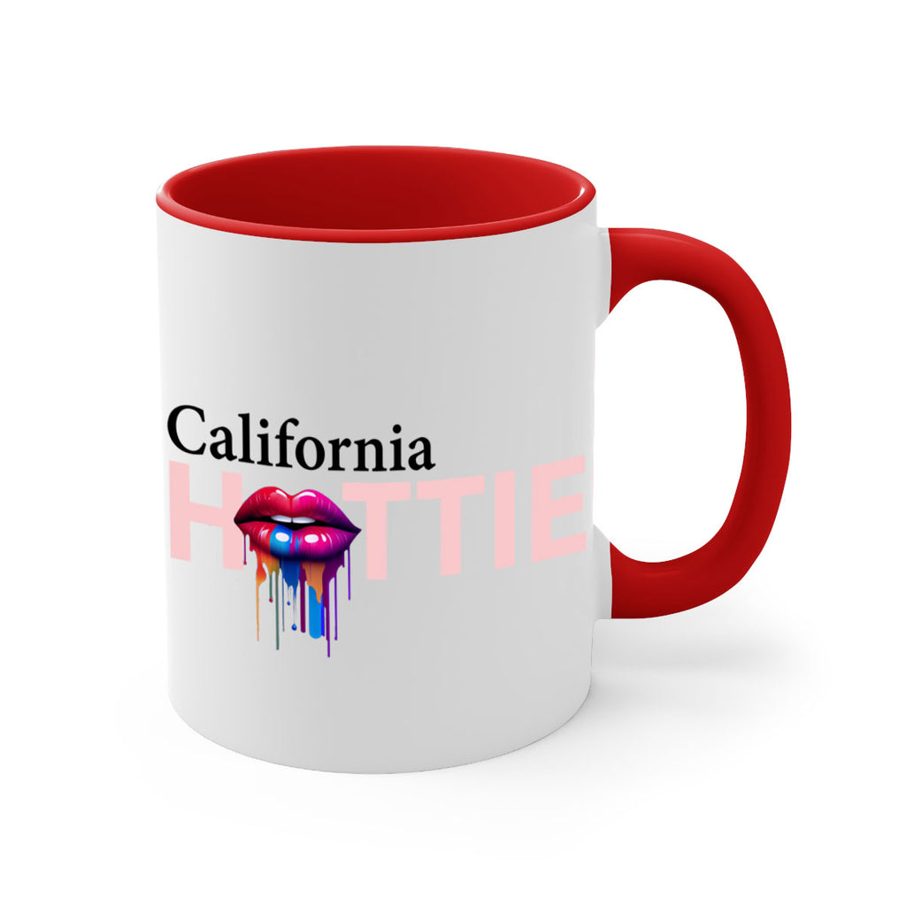 California Hottie with dripping lips 5#- Hottie Collection-Mug / Coffee Cup