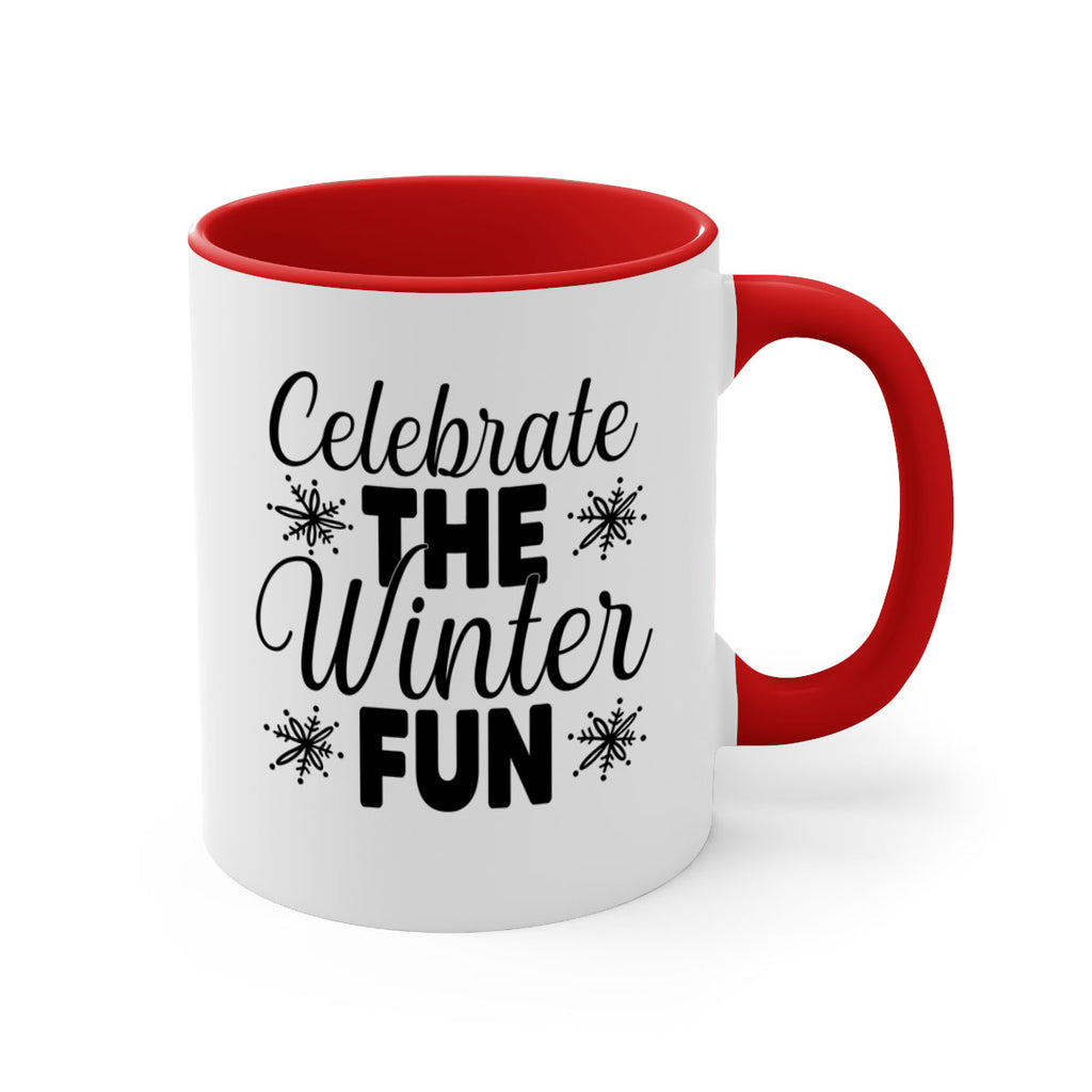 Celebrate the Winter Fun41#- winter-Mug / Coffee Cup