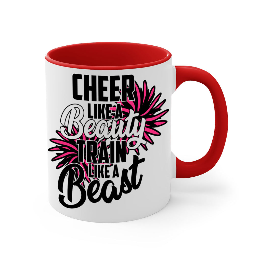 Cheer like a Beauty Train like a Beast 1388#- cheer-Mug / Coffee Cup