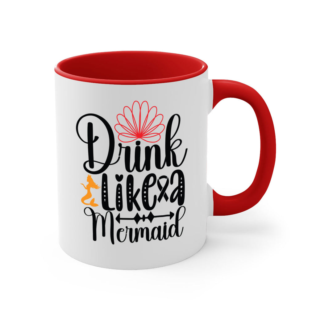 Drink Like a Mermaid 151#- mermaid-Mug / Coffee Cup