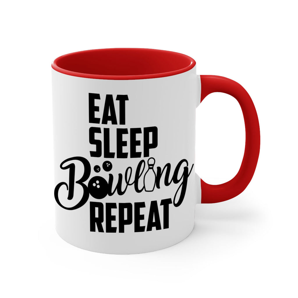 Eat Sleep Bowling Repeat 1322#- bowling-Mug / Coffee Cup
