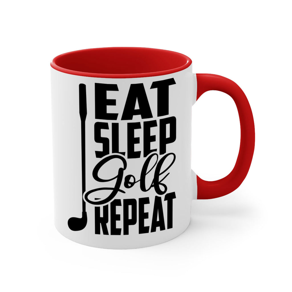 Eat Sleep Golf Repeat 1312#- golf-Mug / Coffee Cup