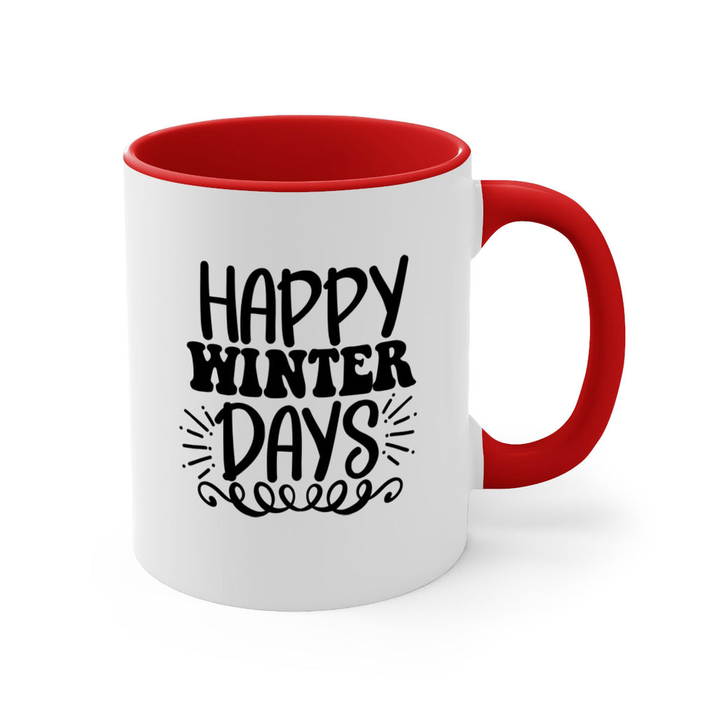 Happy Winter Days 126#- winter-Mug / Coffee Cup