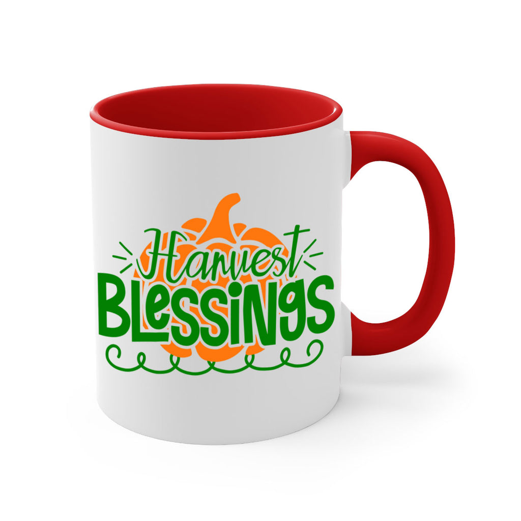Harvest Blessings 265#- fall-Mug / Coffee Cup