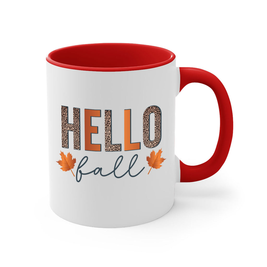 Hello Fall 272#- fall-Mug / Coffee Cup