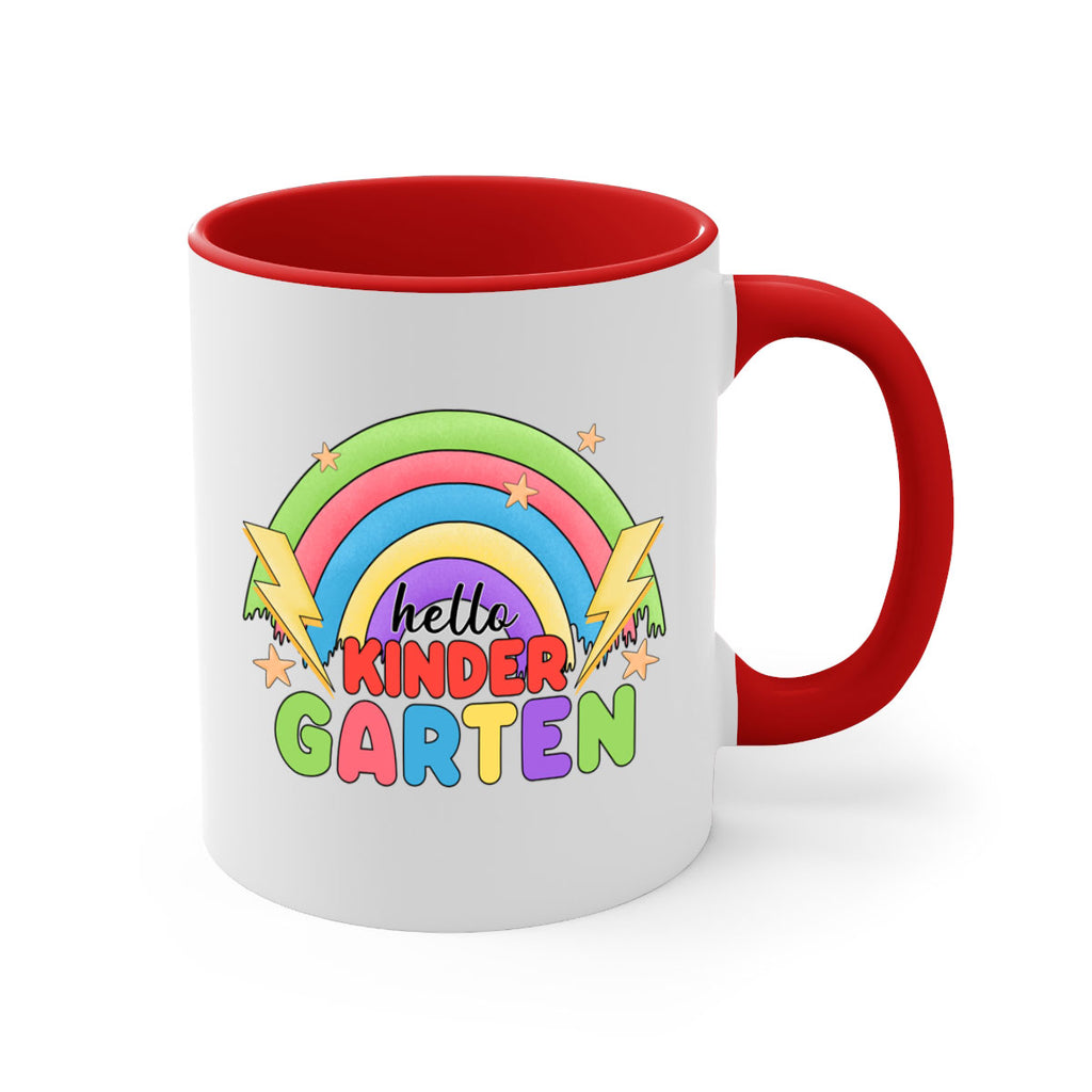 Hello Kindergarten Rainbow 5#- Kindergarten-Mug / Coffee Cup