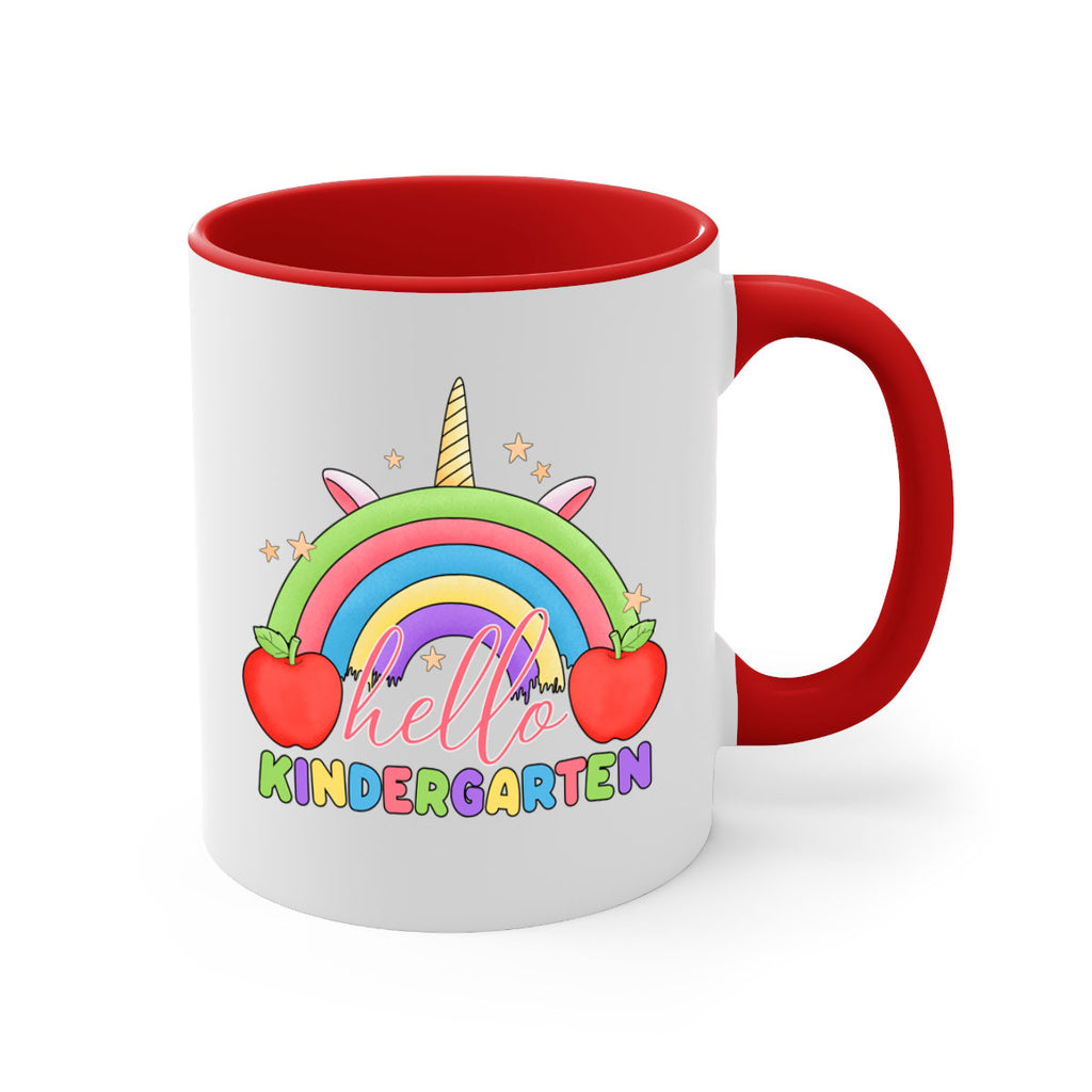 Hello Kindergarten Unicorn Rainbow 6#- Kindergarten-Mug / Coffee Cup