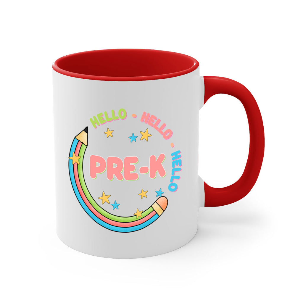 Hello PreK Pencil 4#- preK-Mug / Coffee Cup