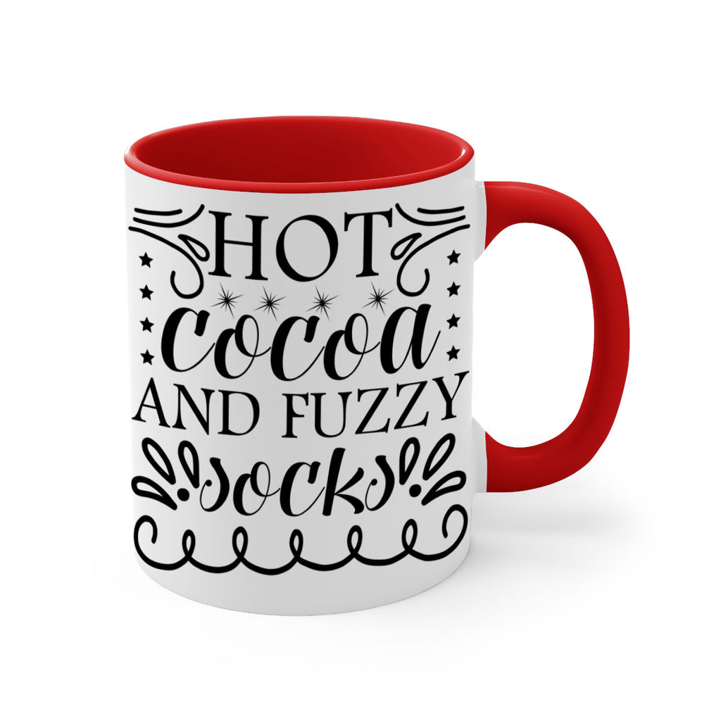 Hot Cocoa and Fuzzy Socks 217#- winter-Mug / Coffee Cup
