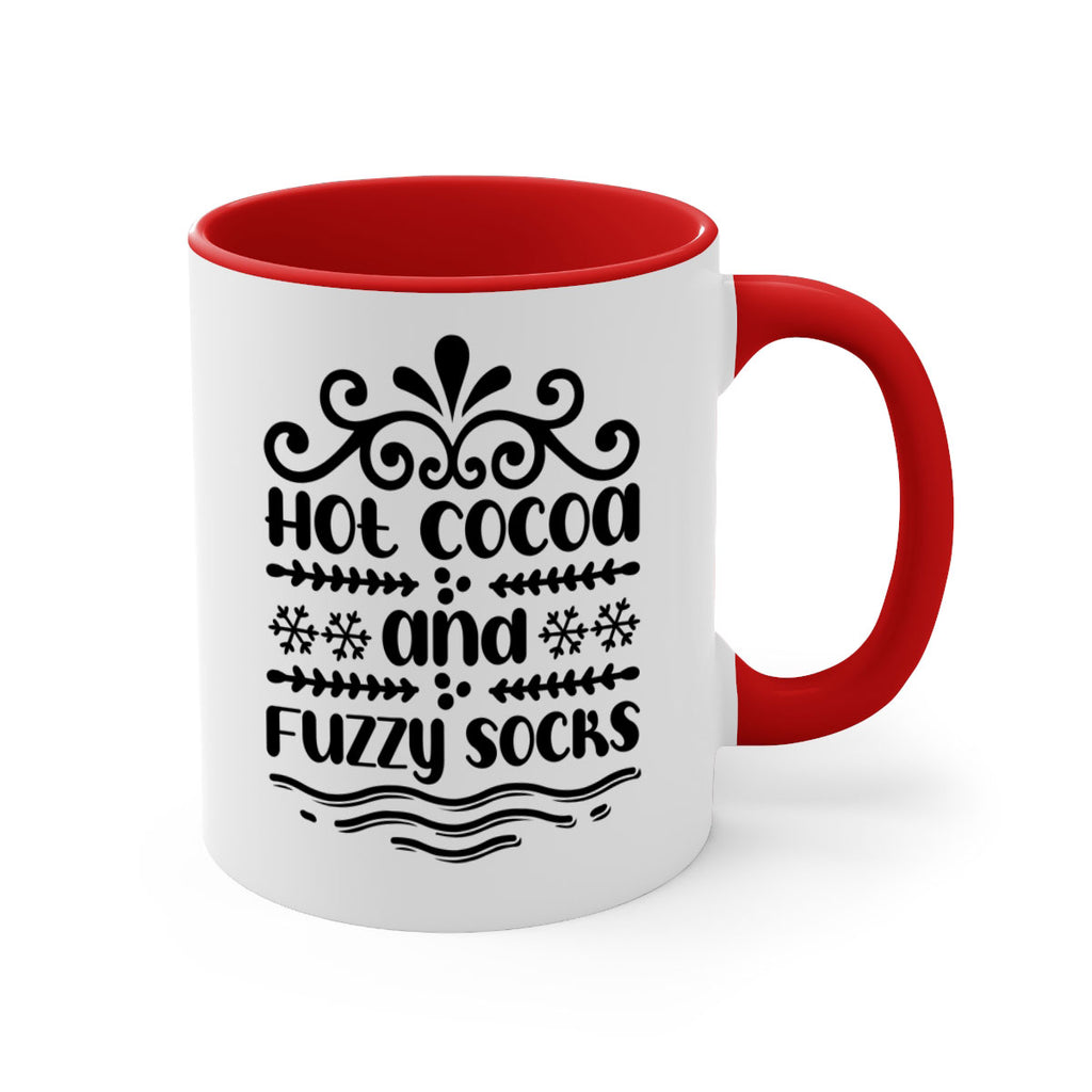 Hot Cocoa and Fuzzy Socks 219#- winter-Mug / Coffee Cup