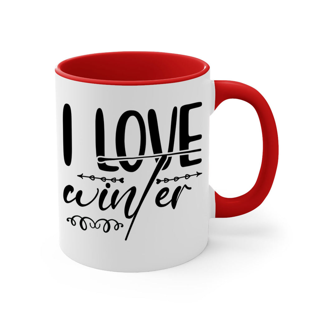I love winter 243#- winter-Mug / Coffee Cup