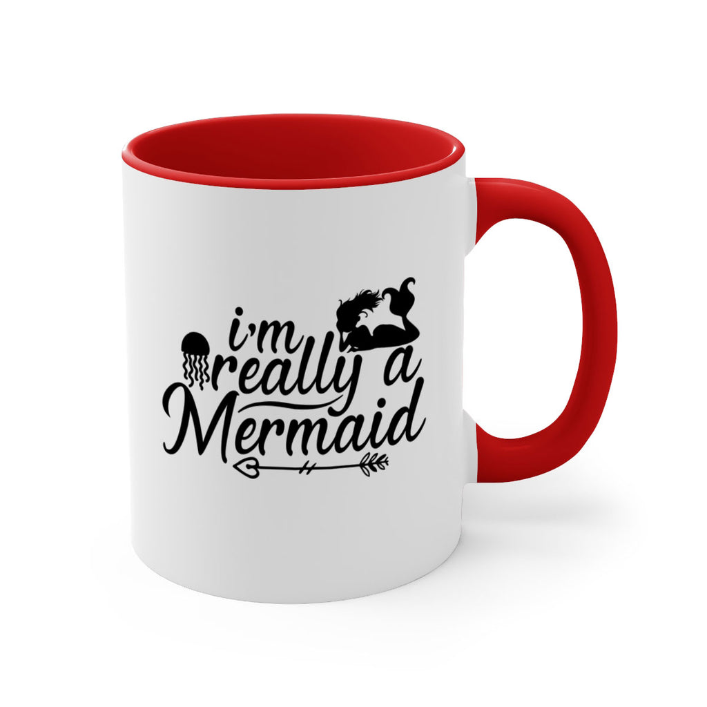 I m Really A Mermaid 213#- mermaid-Mug / Coffee Cup