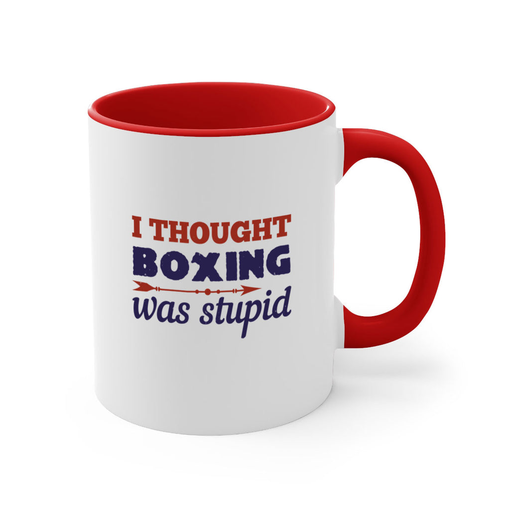 I thought boxing was stupid 2045#- boxing-Mug / Coffee Cup