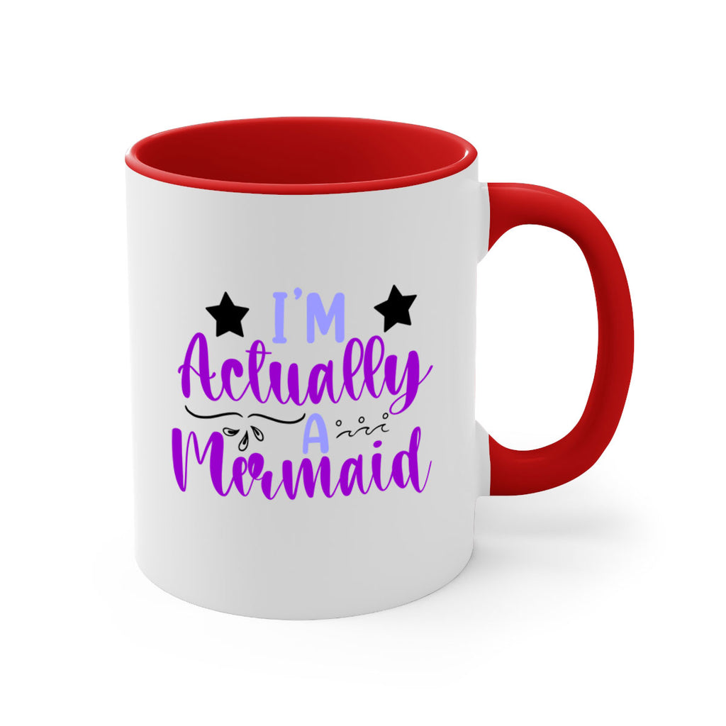 Im Actually A Mermaid246#- mermaid-Mug / Coffee Cup