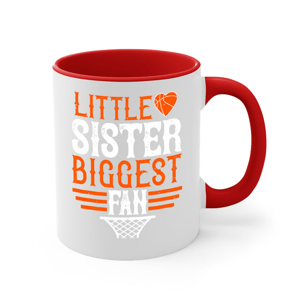 Little sister biggest fan 2003#- basketball-Mug / Coffee Cup