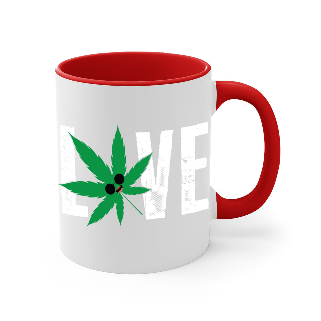 Love 195#- marijuana-Mug / Coffee Cup