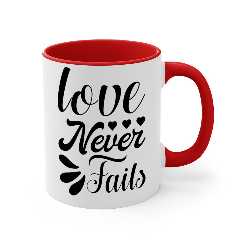 Love Never Fails 316#- winter-Mug / Coffee Cup
