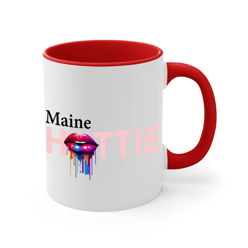 Maine Hottie with dripping lips 19#- Hottie Collection-Mug / Coffee Cup