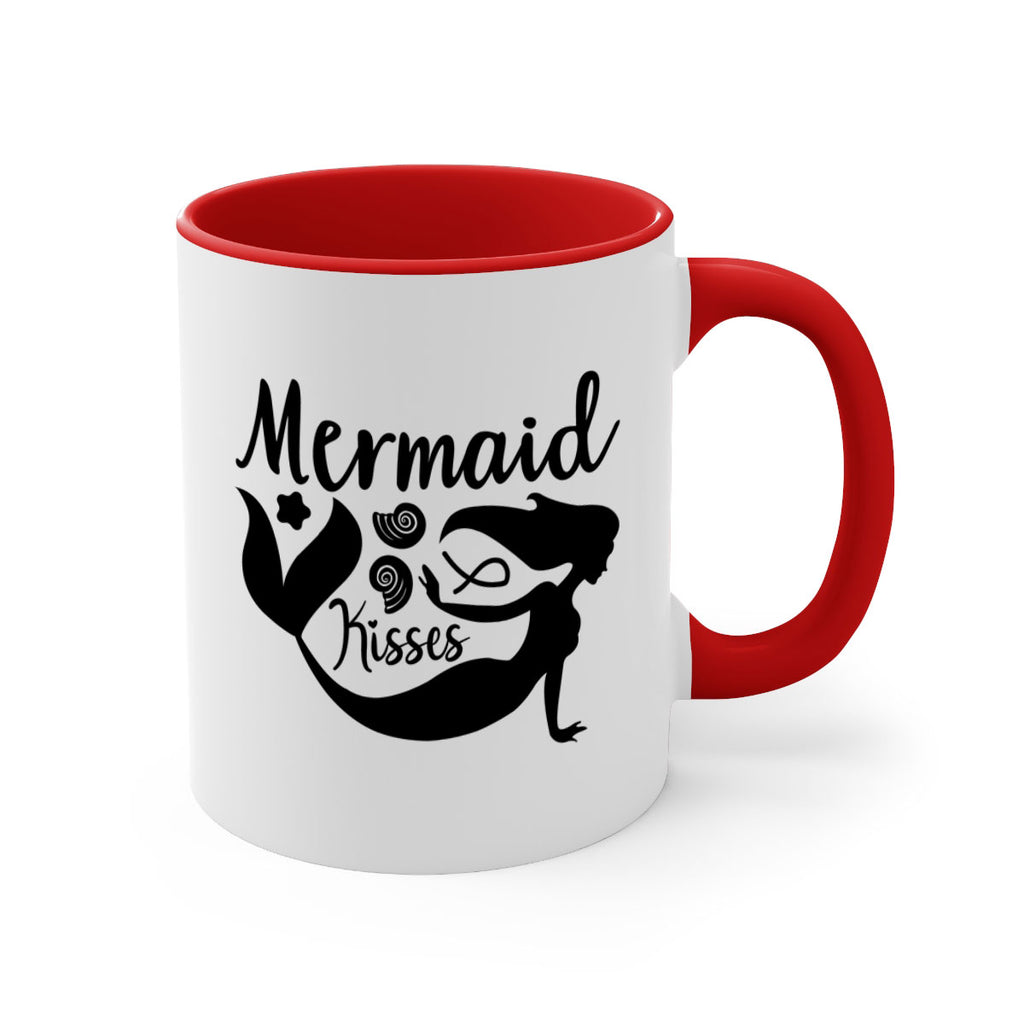 Mermaid kisses design 428#- mermaid-Mug / Coffee Cup