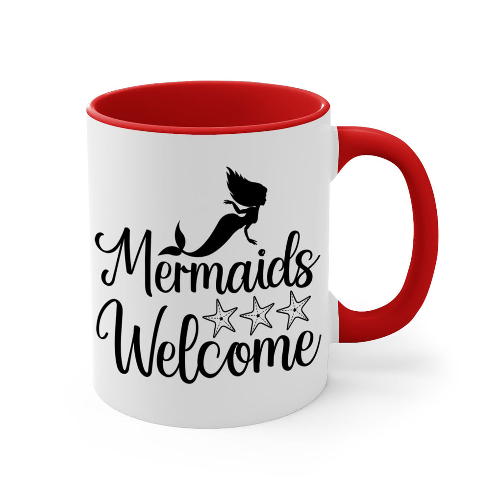 Mermaids welcome 498#- mermaid-Mug / Coffee Cup