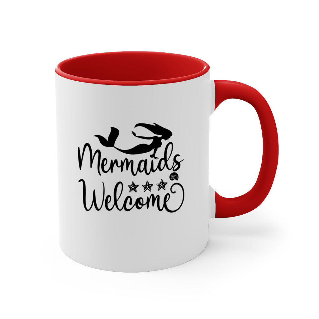 Mermaids welcome design 501#- mermaid-Mug / Coffee Cup
