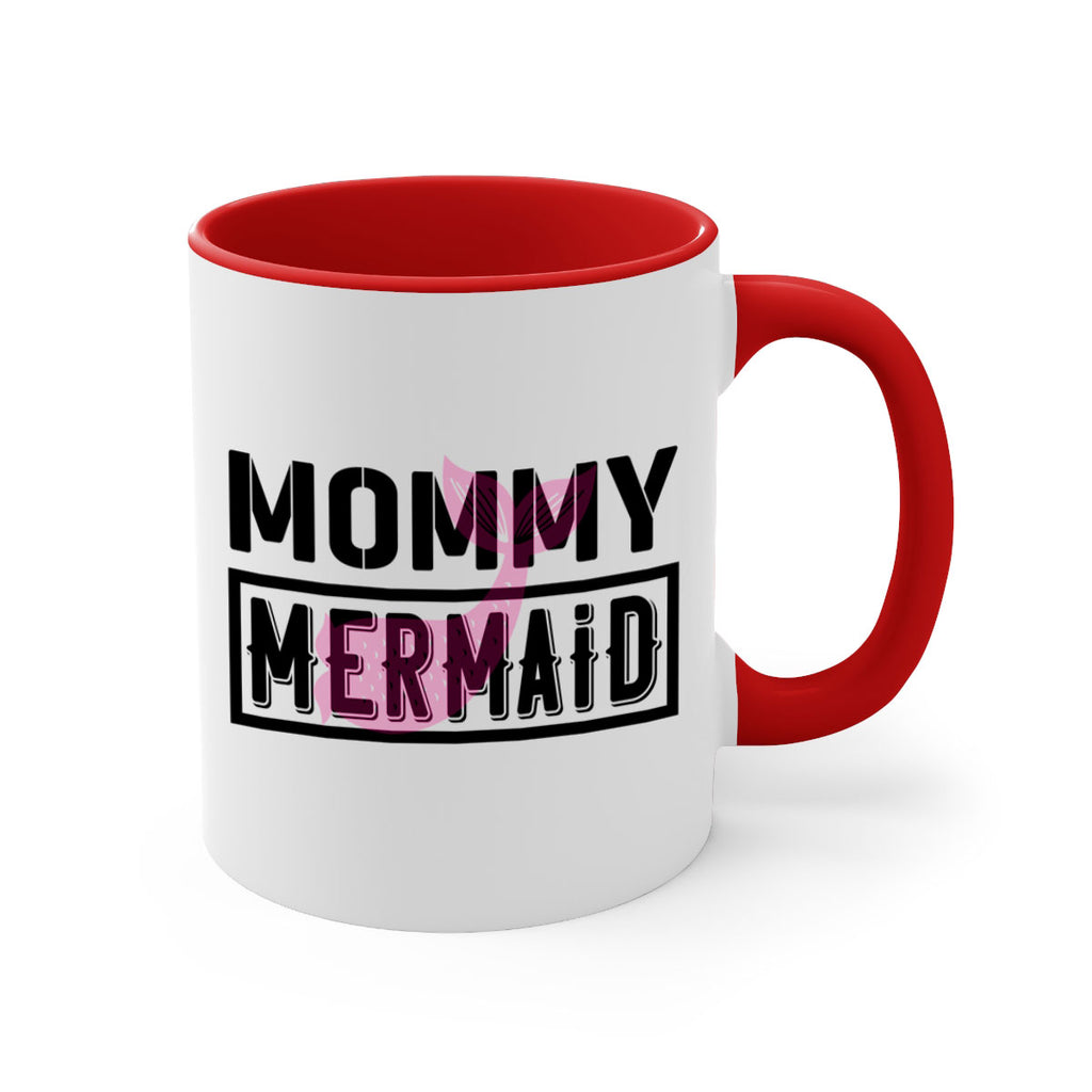 Mommy mermaid 514#- mermaid-Mug / Coffee Cup