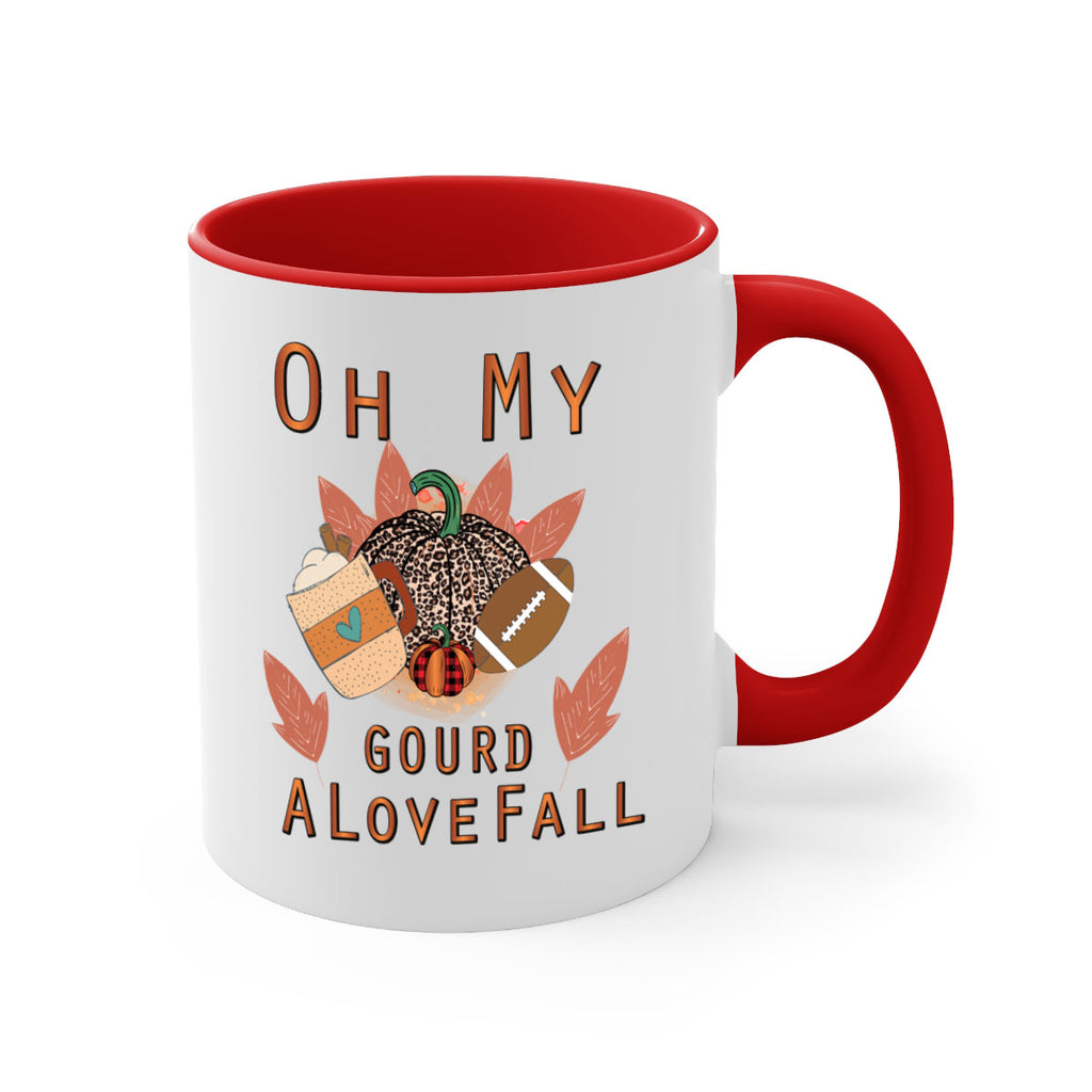 Oh My Gourd A Love Fall 452#- fall-Mug / Coffee Cup