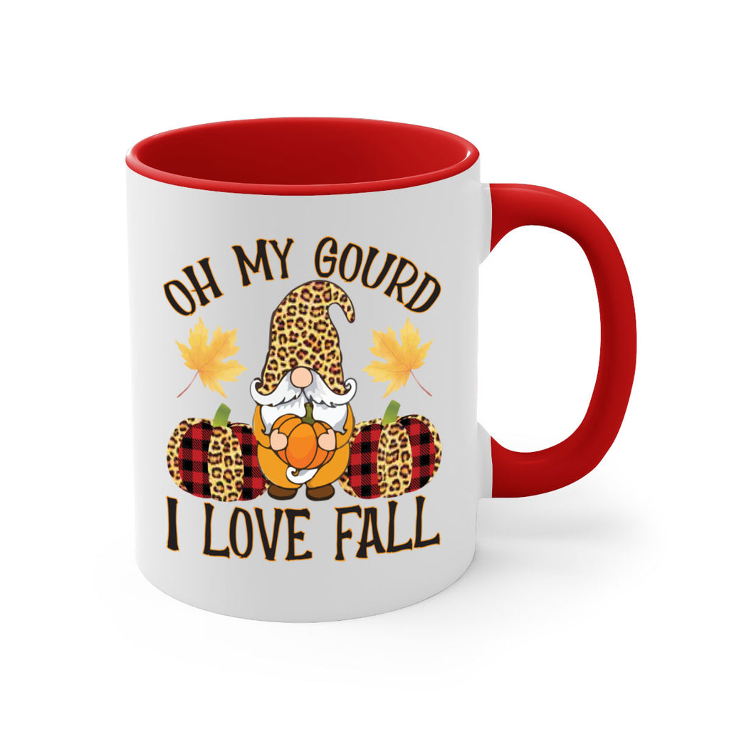 Oh My Gourd I Love Fall 456#- fall-Mug / Coffee Cup