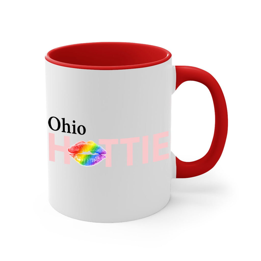 Ohio Hottie with rainbow lips 35#- Hottie Collection-Mug / Coffee Cup