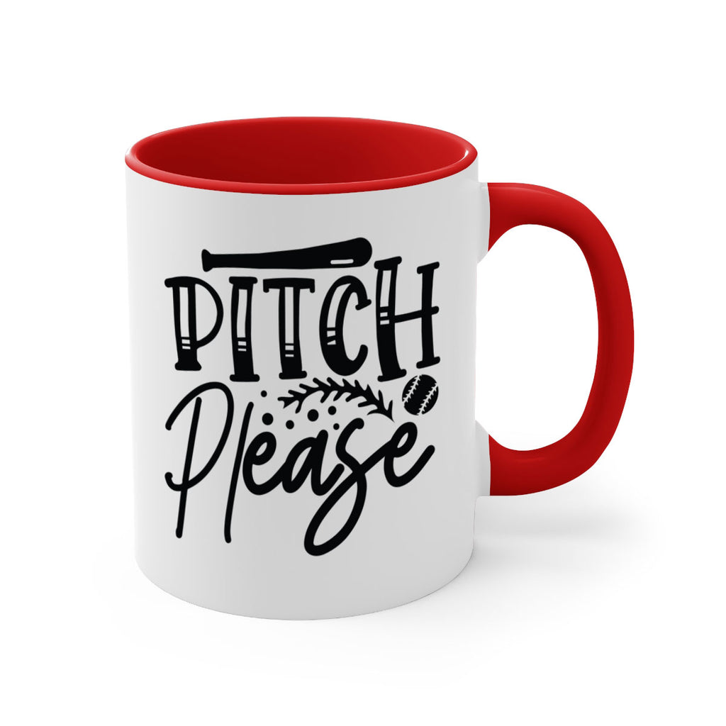 Pitch Please 2037#- baseball-Mug / Coffee Cup