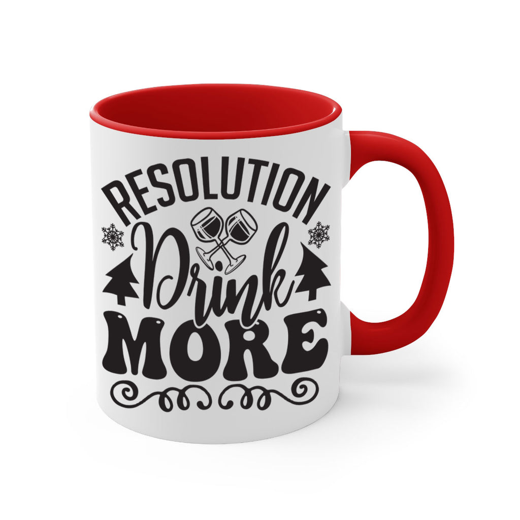 Resolution drink more 349#- winter-Mug / Coffee Cup