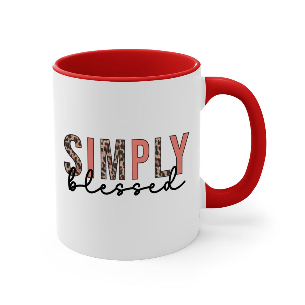 Simply blessed 575#- fall-Mug / Coffee Cup