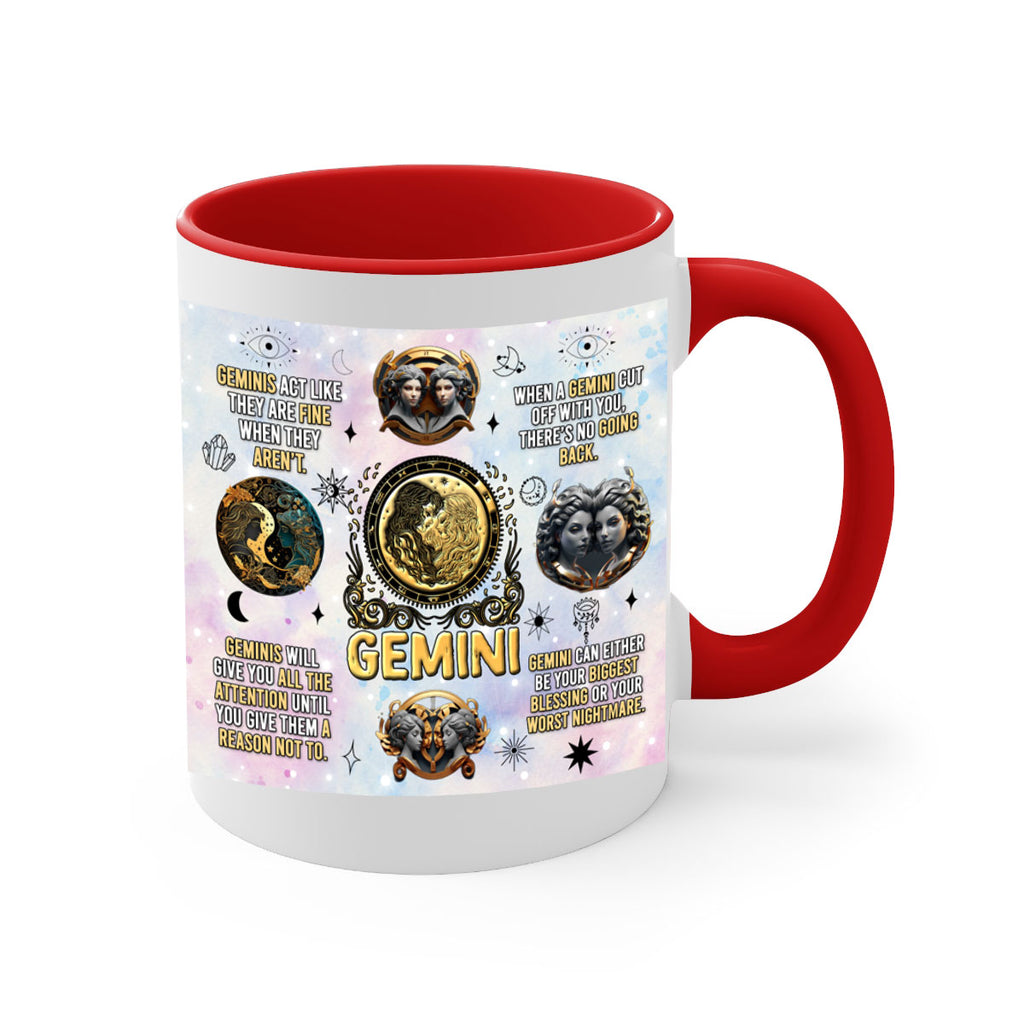 StraightGemini 472#- zodiac-Mug / Coffee Cup